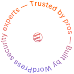 Built by WordPress security experts, trusted by pros